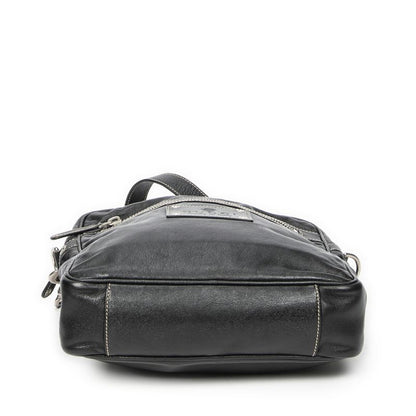 Gucci Cube Messenger Black Calfskin Leather A