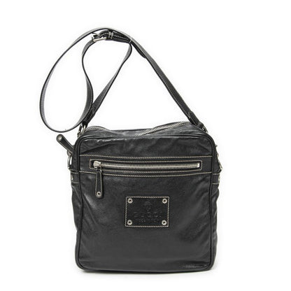 Gucci Cube Messenger Black Calfskin Leather A