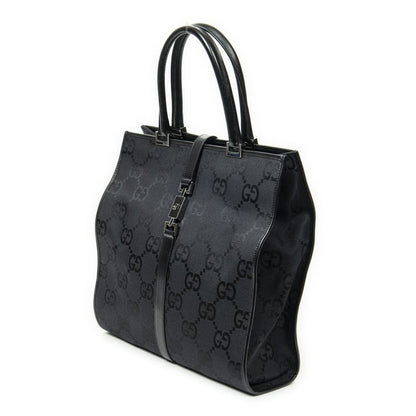 Gucci Balduto Tall Tote Black Jumbo GG Canvas A