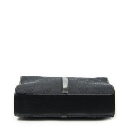 Gucci Balduto Tall Tote Black Jumbo GG Canvas A