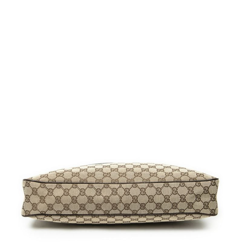 Gucci Medium Eclipse Tote Beige/dark Brown GG Canvas A