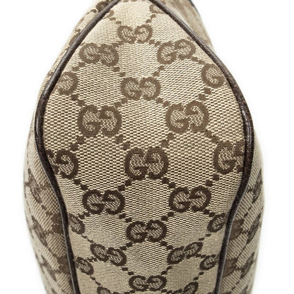 Gucci Medium Eclipse Tote Beige/dark Brown GG Canvas A