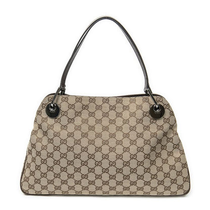 Gucci Medium Eclipse Tote Beige/dark Brown GG Canvas A