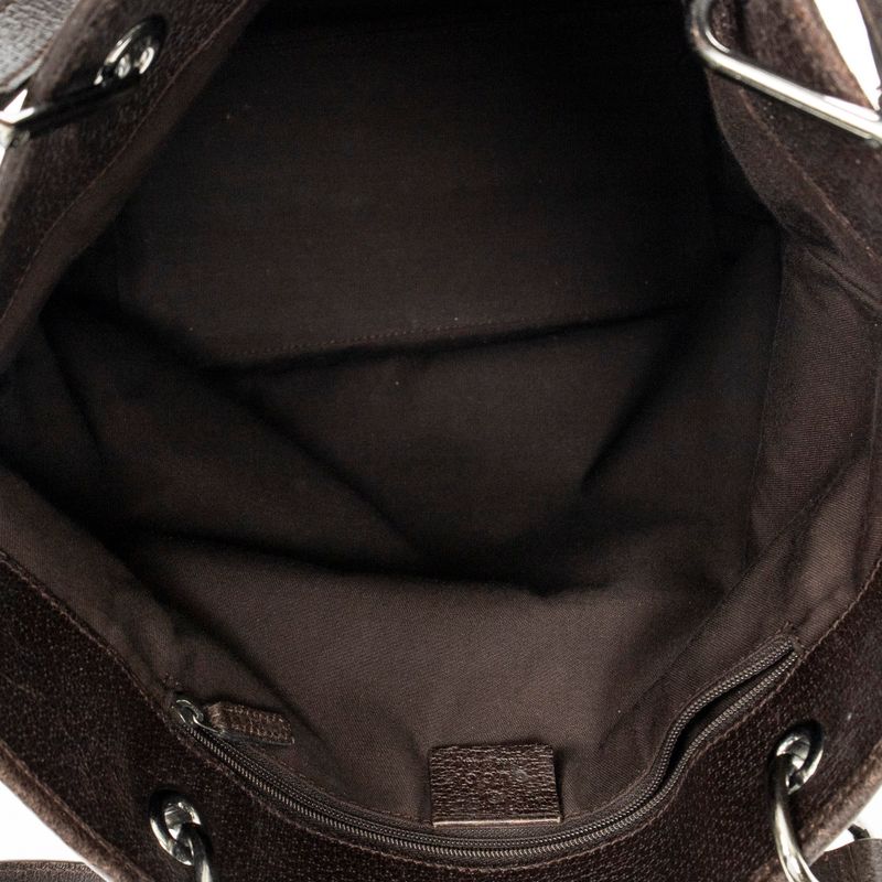 Gucci Eclipse Tall Tote Beige/dark Brown GG Canvas AB