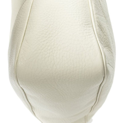 Gucci Medium Diana Bamboo Hobo Ivory Grained Calfskin Leather A