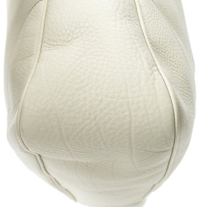 Gucci Medium Diana Bamboo Hobo Ivory Grained Calfskin Leather A