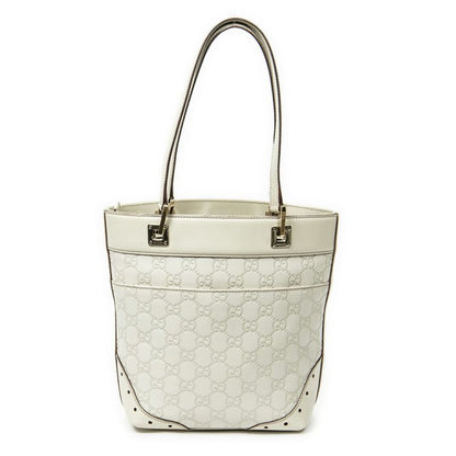 Gucci Small Punch Tote Ivory Guccissima A