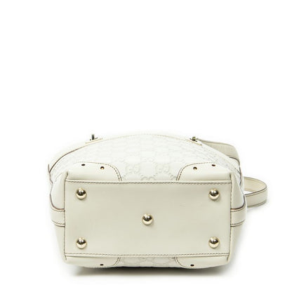 Gucci Small Punch Tote Ivory Guccissima A