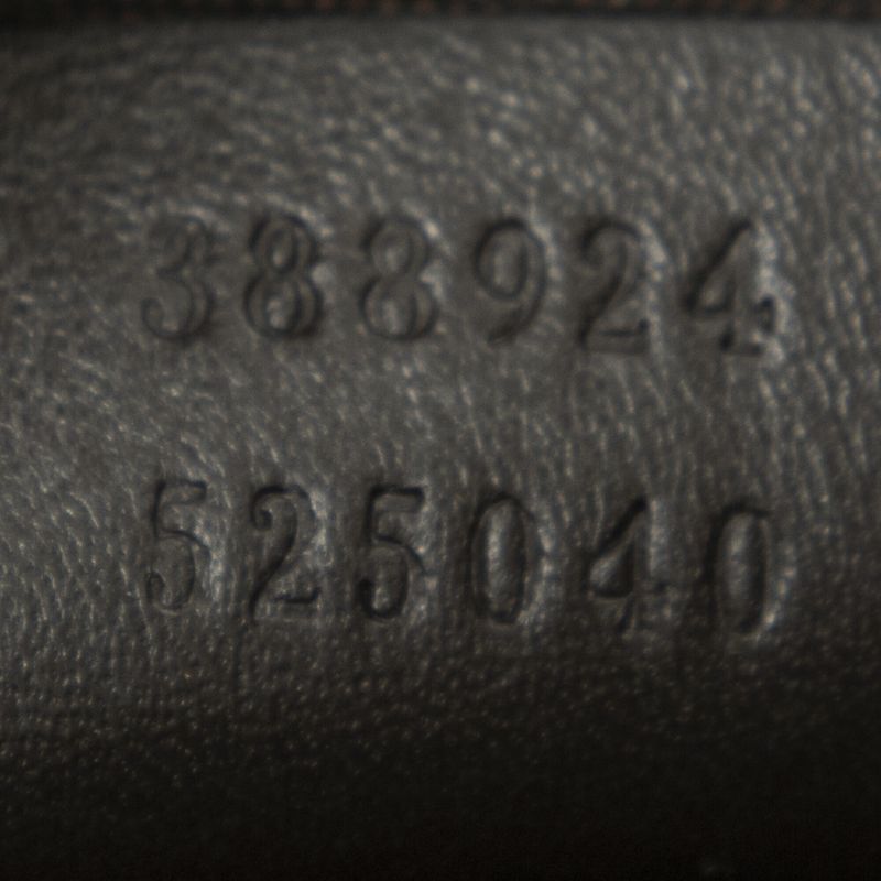 Gucci Anagram Slip Pocket Messenger Beige/dark Brown Supreme PVC Canvas A