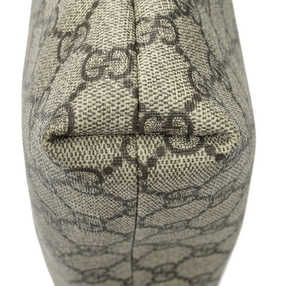 Gucci Anagram Slip Pocket Messenger Beige/dark Brown Supreme PVC Canvas A