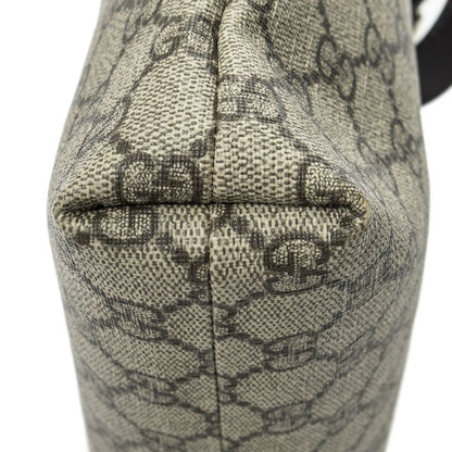 Gucci Anagram Slip Pocket Messenger Beige/dark Brown Supreme PVC Canvas A