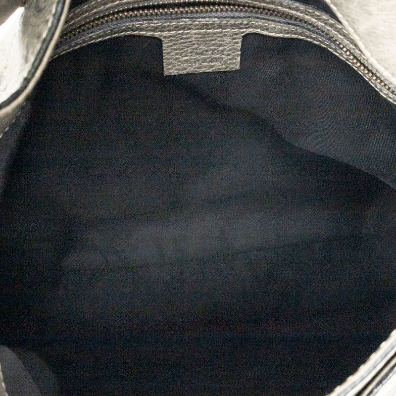 Gucci Large New Pelham Hobo Grey Guccissima A