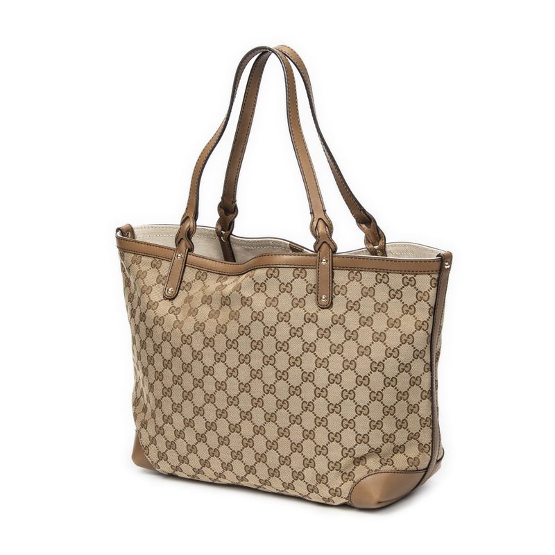 Gucci Medium Craft Tote Beige/brown GG Canvas A