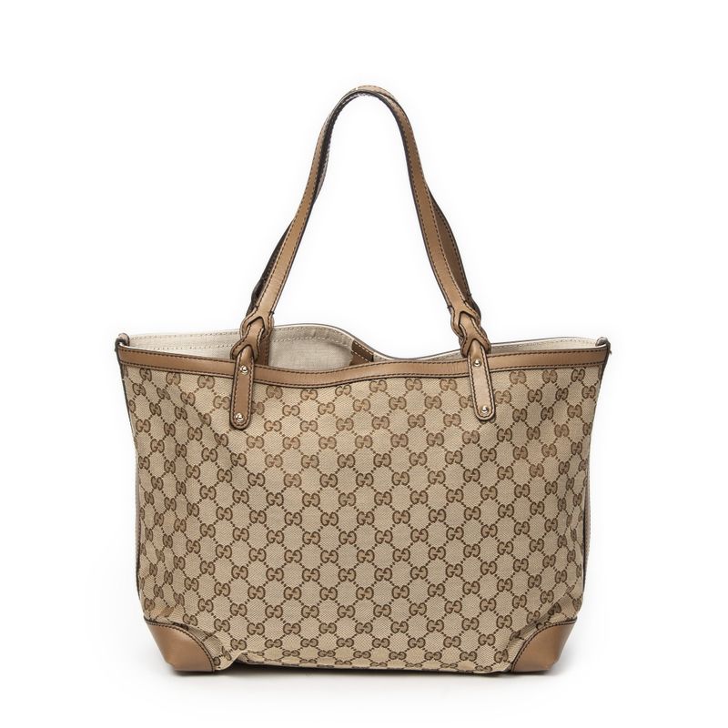 Gucci Medium Craft Tote Beige/brown GG Canvas A