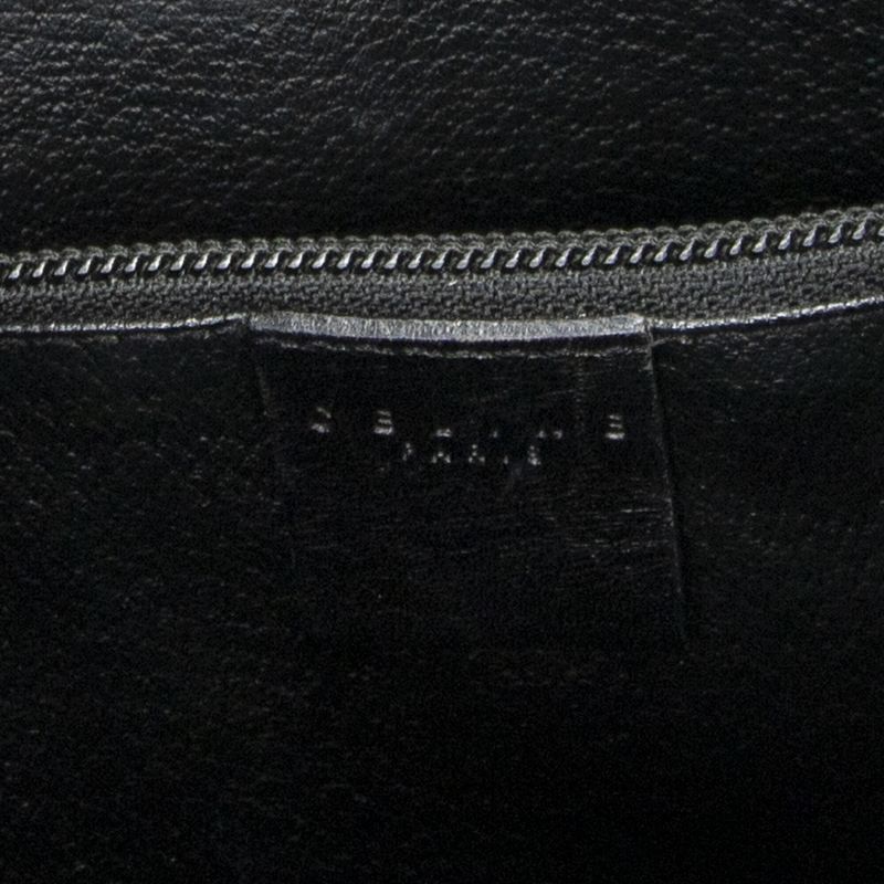 Celine Vintage Bucket Tote Black/brown Macadam PVC Canvas A