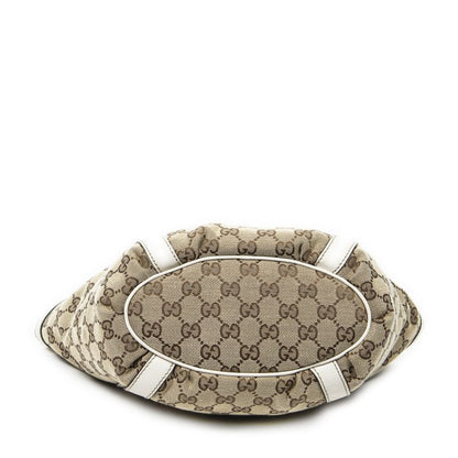 Gucci Small Dring Bucket Tote White/beige GG Canvas A