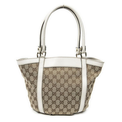 Gucci Small Dring Bucket Tote White/beige GG Canvas A