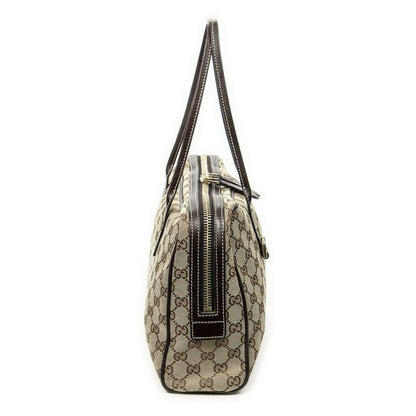 Gucci Brit Satchel Bag Brown/beige GG Canvas A