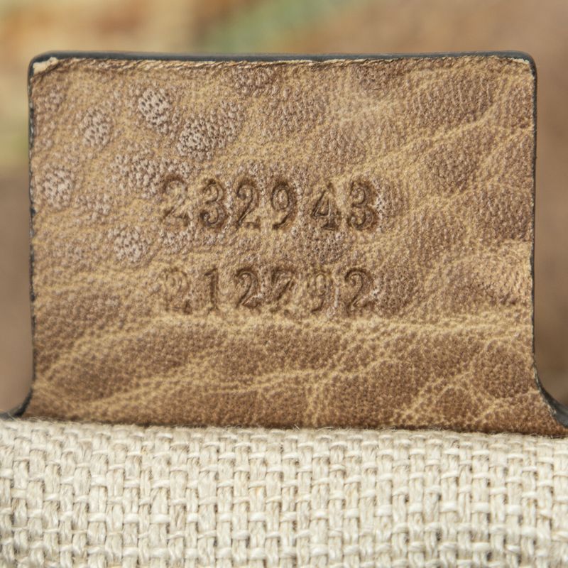 Gucci Large Ribecchio Sunset Tote Brown Red Orange Monogram Straw Ribecchio