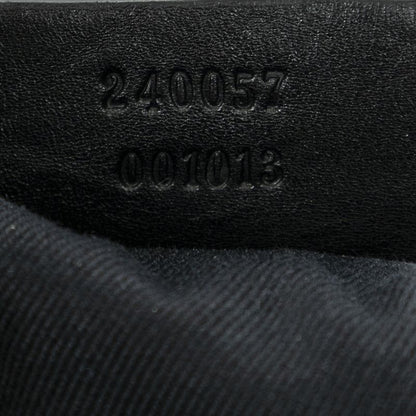 Gucci 2-way Tote Black Horsebit Printed G Canvas A