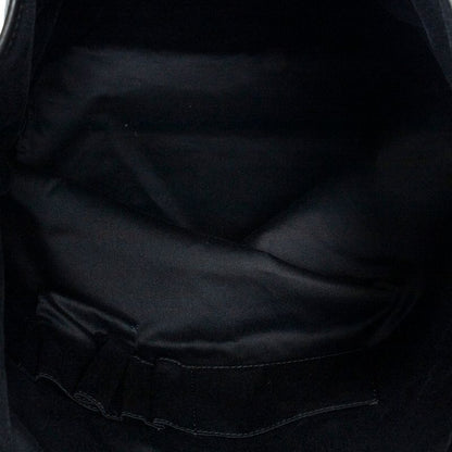 Gucci 2-way Tote Black Horsebit Printed G Canvas A