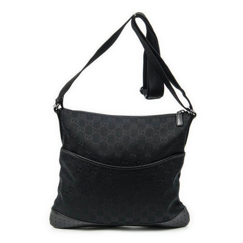 Gucci Black GG Canvas A