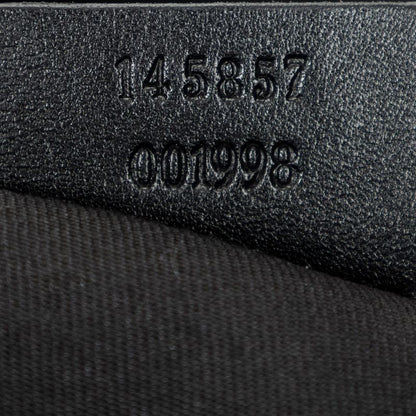 Gucci Black GG Canvas A