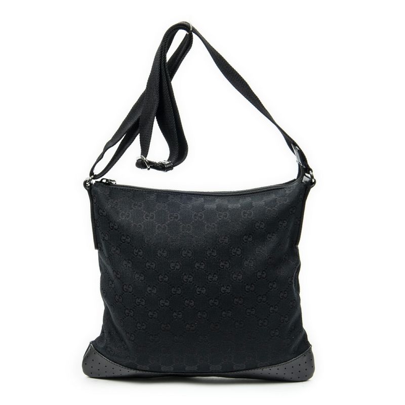 Gucci Black GG Canvas A