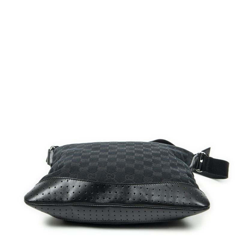 Gucci Black GG Canvas A