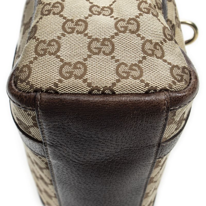 Gucci Abby Boston Beige/brown GG Canvas AB