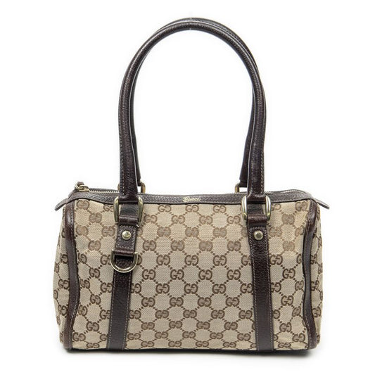 Gucci Abby Boston Beige/brown GG Canvas AB