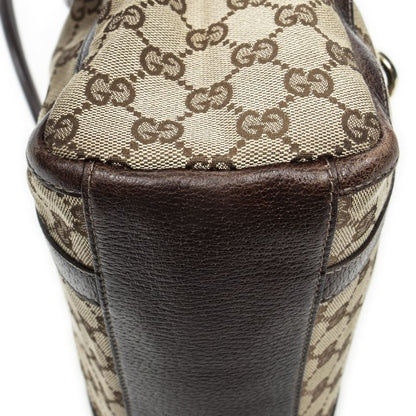 Gucci Abby Boston Beige/brown GG Canvas AB