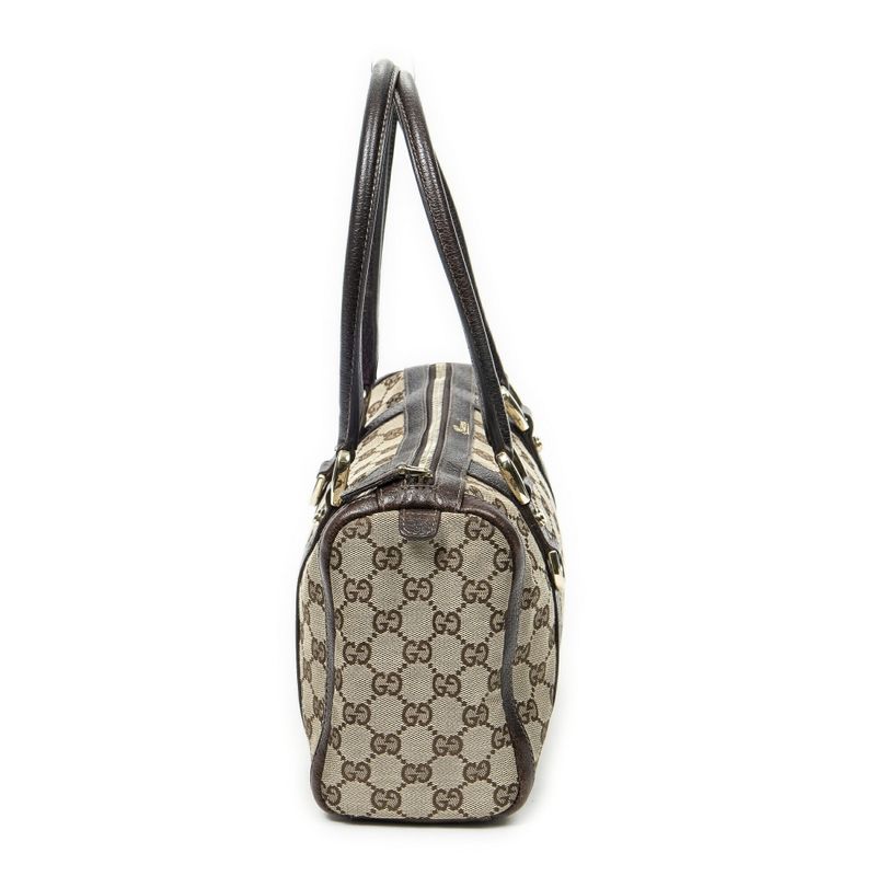Gucci Abby Boston Beige/brown GG Canvas AB