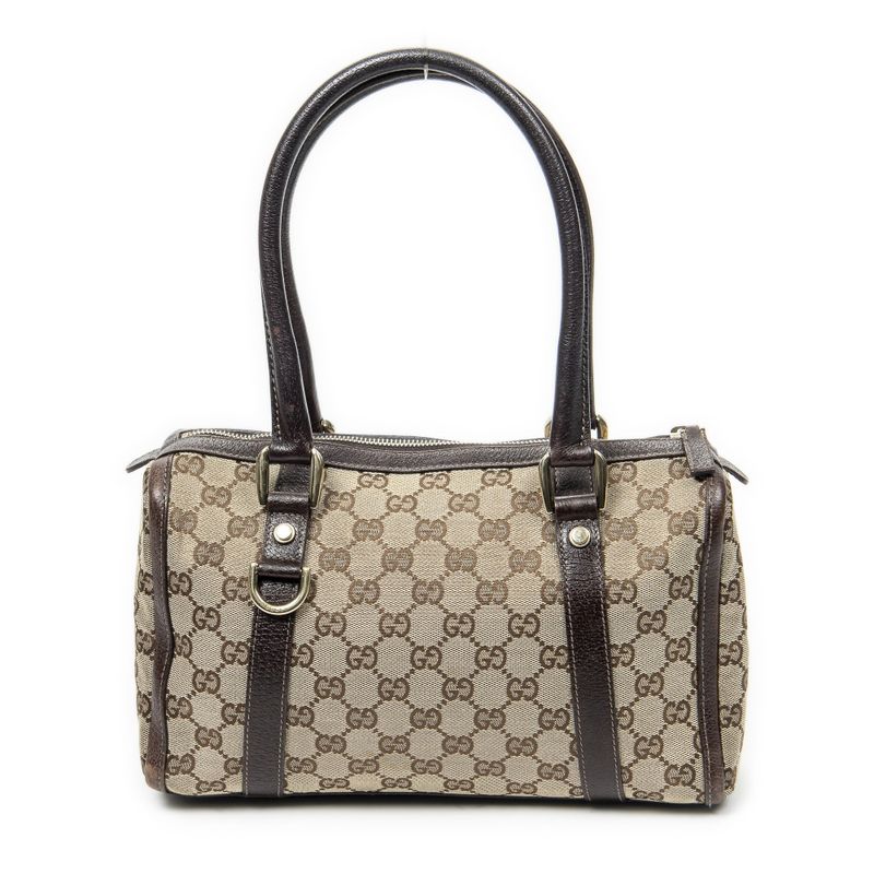 Gucci Abby Boston Beige/brown GG Canvas AB