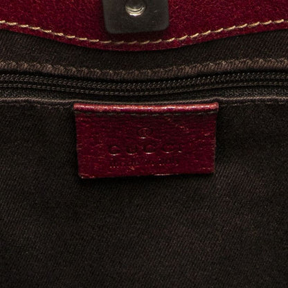 Gucci Tote Bag Beige/red GG Canvas AB