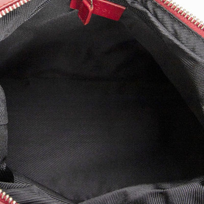 Gucci Zip Hobo Beige Red Black GG Canvas A