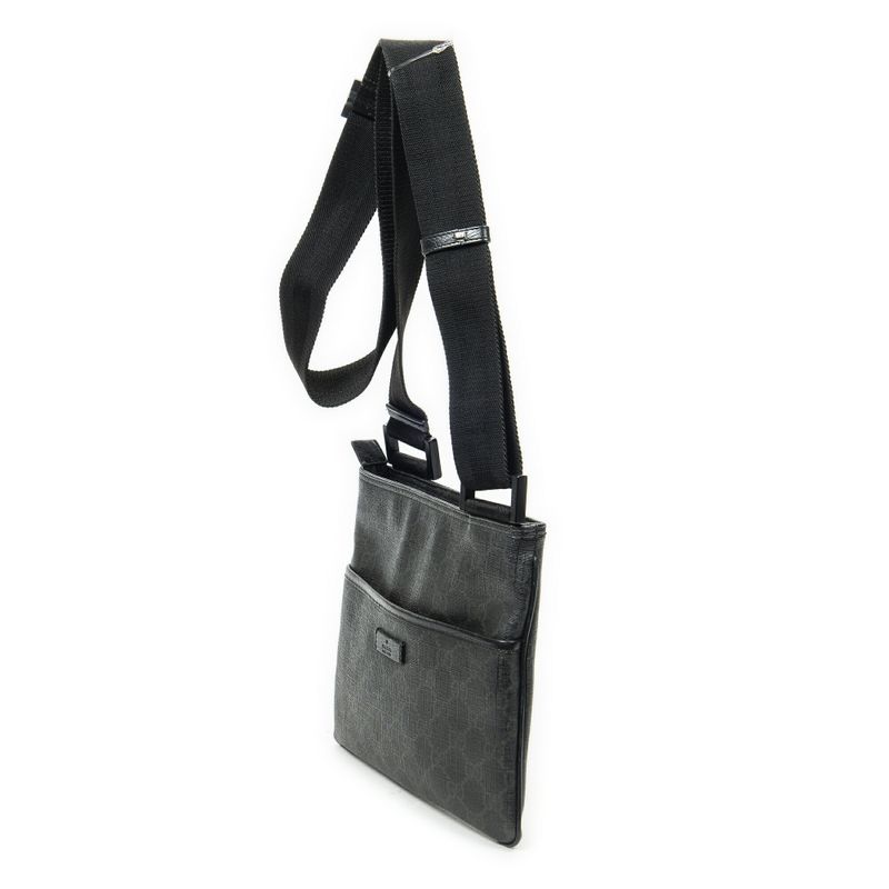 Gucci Black Supreme PVC Canvas A