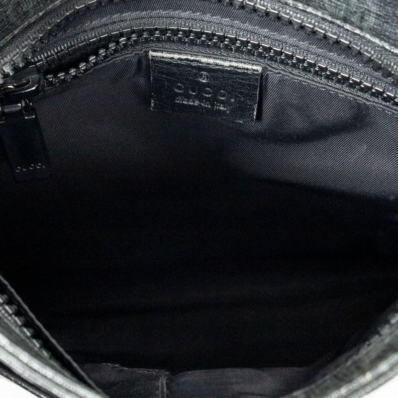 Gucci Black Supreme PVC Canvas A