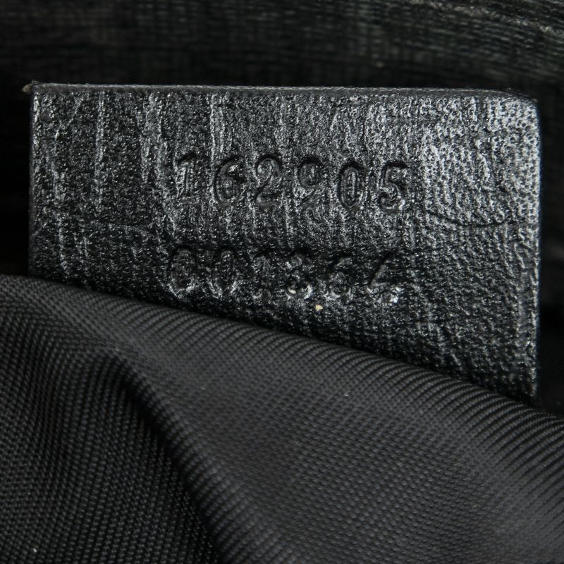 Gucci Black Supreme PVC Canvas A