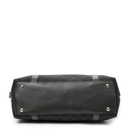 Gucci Abby Tote Brown GG Denim Canvas A