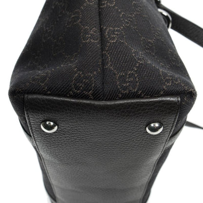 Gucci Abby Tote Brown GG Denim Canvas A