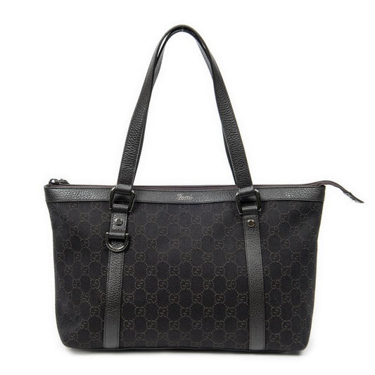 Gucci Abby Tote Brown GG Denim Canvas A