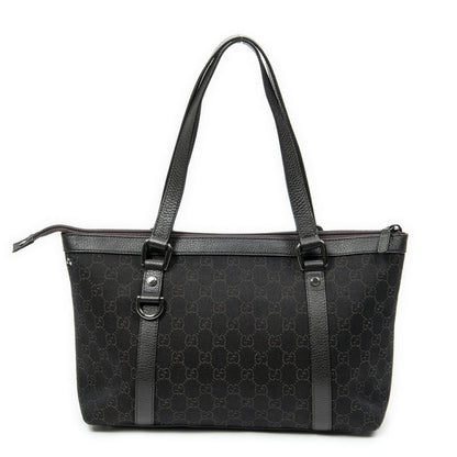 Gucci Abby Tote Brown GG Denim Canvas A