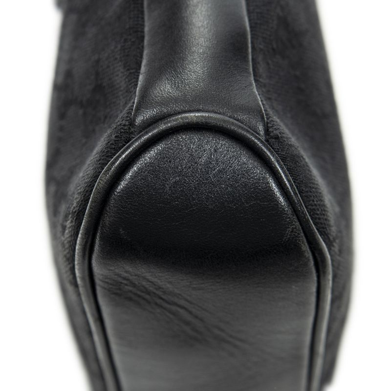 Gucci Bree Crossbody Bag Black GG Canvas A