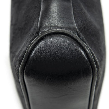 Gucci Bree Crossbody Bag Black GG Canvas A