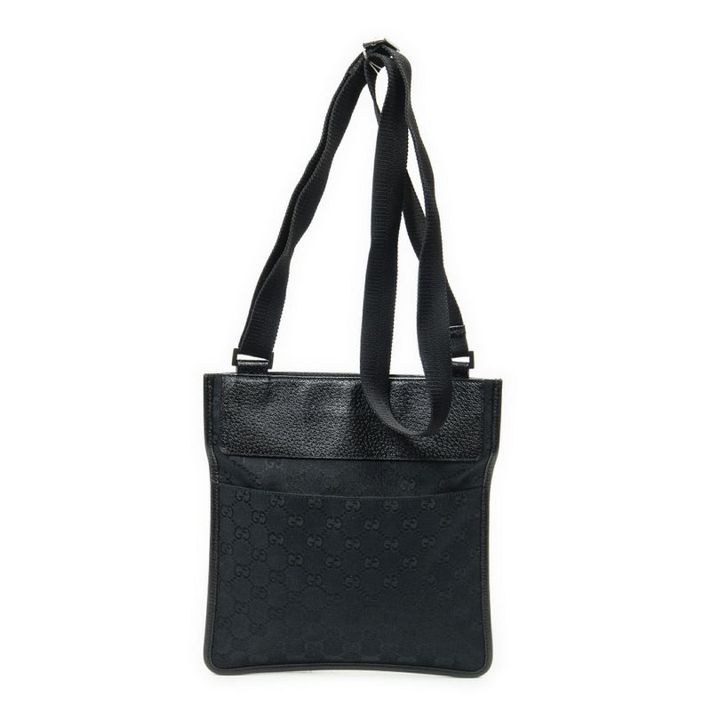 Gucci Small Messenger Black GG Canvas A
