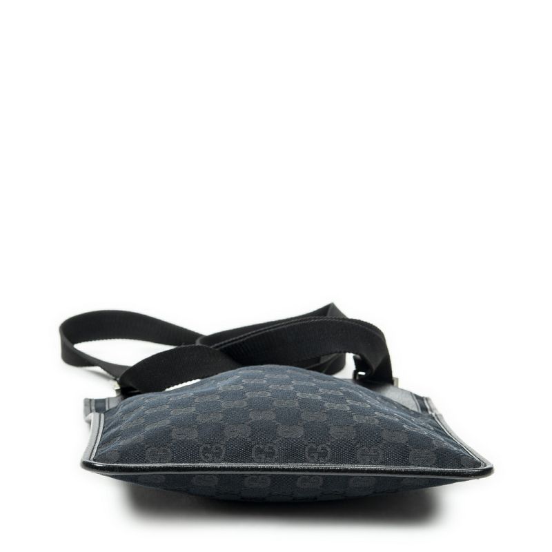 Gucci Small Messenger Black GG Canvas A