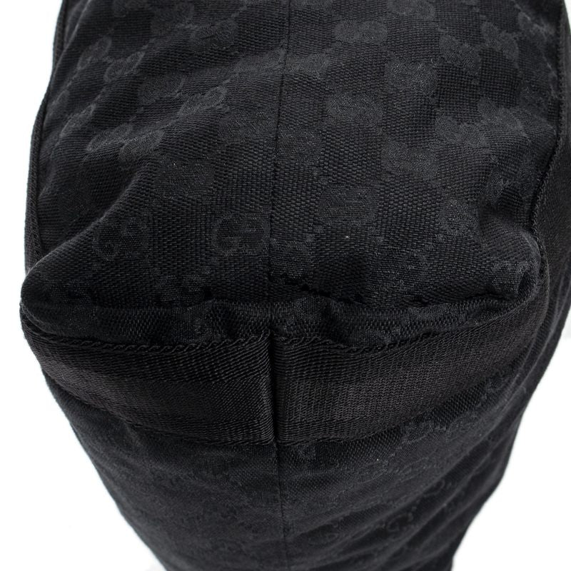 Gucci Web Open Shopper Black GG Canvas A