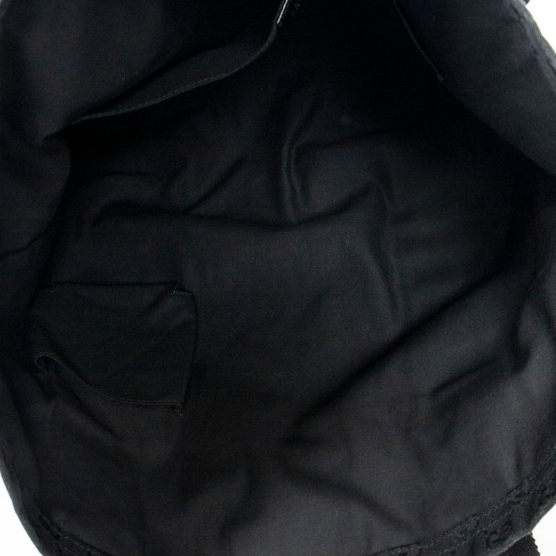 Gucci Web Open Shopper Black GG Canvas A