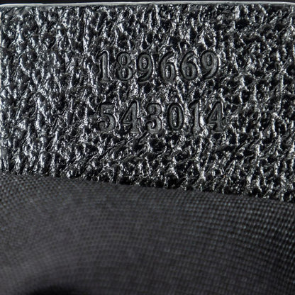 Gucci Web Open Shopper Black GG Canvas A